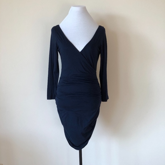 Velvet by Graham & Spenser Wrap/V-Back Dress NWOT - Picture 7 of 7